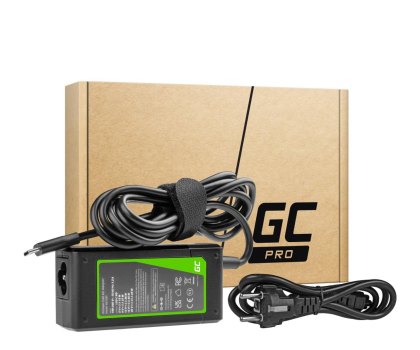 Zasilacz do laptopów GREENCELL USB-C 45W 5V-9V-12V-15V/3A, 20V/2.25A Power Delivery AD133P